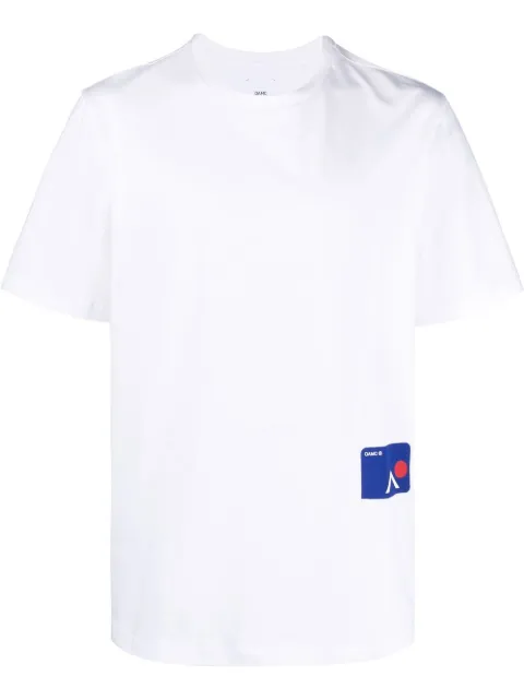 OAMC photograph-print short-sleeved T-shirt White 23E28OAJ15COT00744