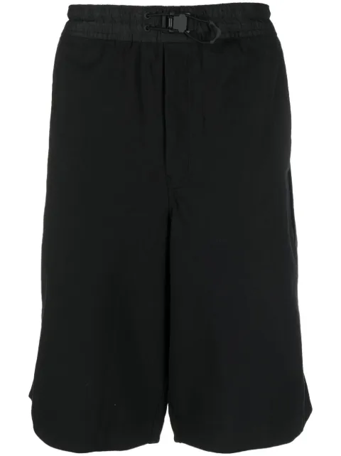 Y-3 drawstring bermuda shorts Black H63031