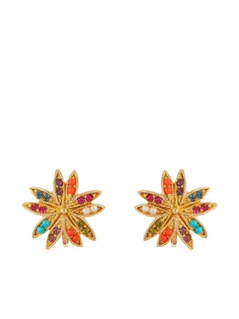 Susan Caplan Vintage x D'orlan 1980s crystal-embellished earrings Gold ER020139
