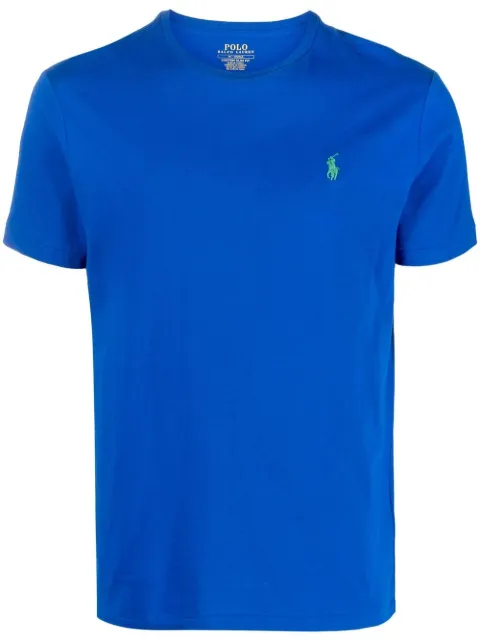 Polo Ralph Lauren embroidered-logo short-sleeve T-shirt Blue 710671438306