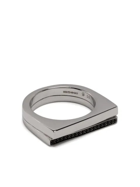 Tom Wood sterling silver Step spinel ring Silver 101052