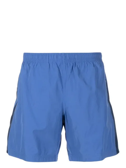Alexander McQueen Selvedge logo-jacquard swim shorts Blue 6030504419Q