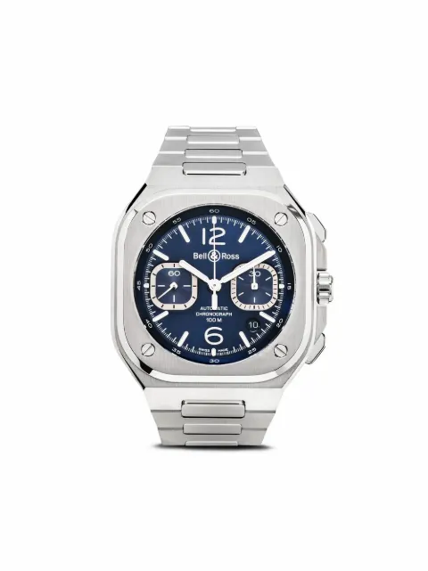 Bell & Ross BR-05 Chrono 42mm Blue BR05CBLUSTSST
