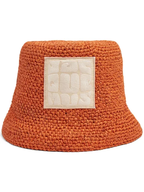 Jacquemus Le Bob Ficiu bucket hat Orange 235AC4505046750
