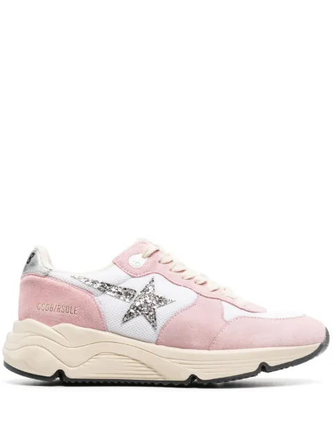 Golden Goose Running-Sole suede sneakers Pink GWF00215F004524