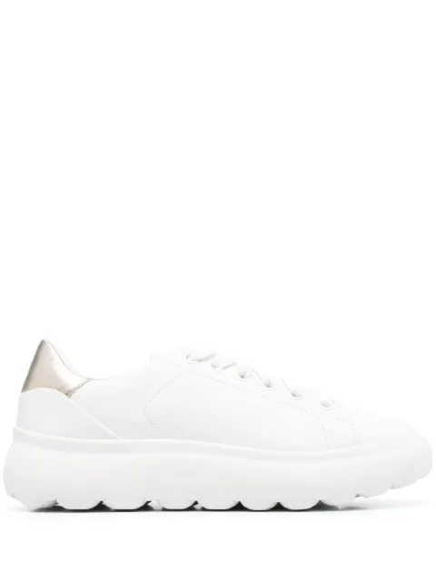 Geox Spherica leather sneakers White D35TCB085Y2