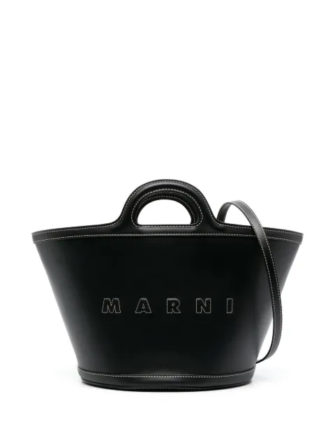 Marni large Tropicalia tote bag Black BMMP0097U0LV589