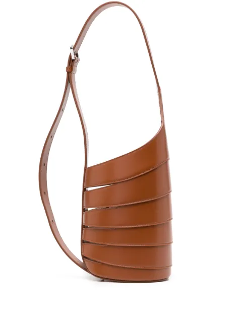 Alaïa Babel small shoulder bag Brown AA1S06015CA22300