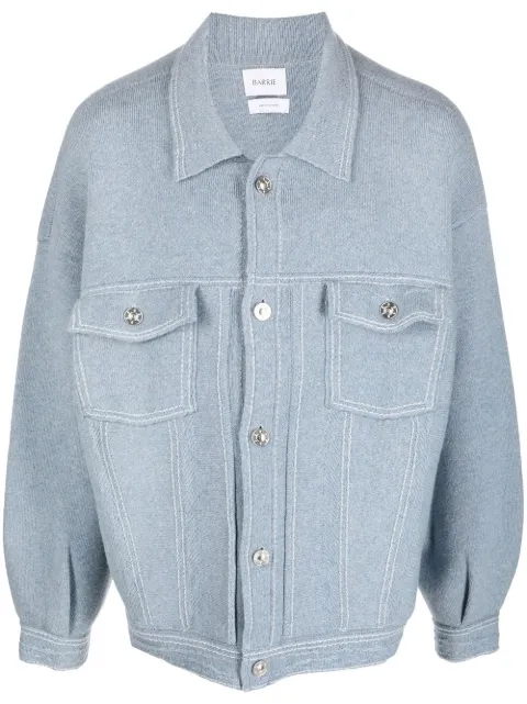 Barrie oversized denim jacket Blue C85241