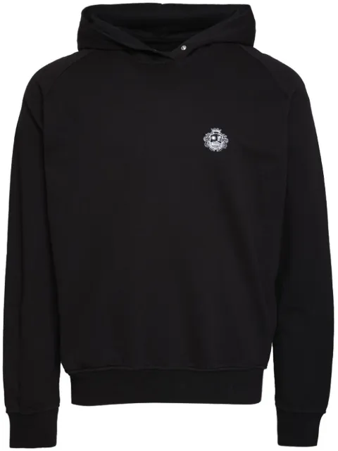 Bally graphic-print cotton hoodie Black MCC00TCO122U901
