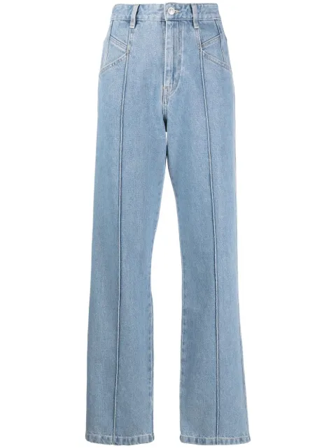 ISABEL MARANT Nadege straight-leg jeans Blue PA0054FAA1H25I