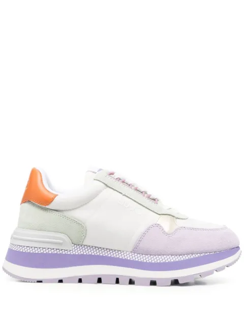 LIU JO Amazing colour-block sneakers Neutrals BA3115PX003