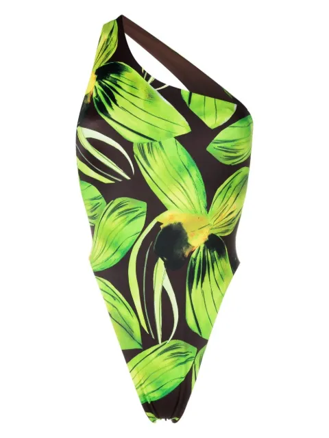 Louisa Ballou 0-0-0 floral-print swimsuit Green 1171044000