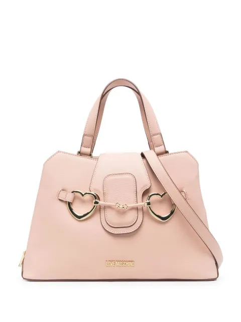 Love Moschino Big Heartbit tote bag Neutrals JC4131PP1GLI1