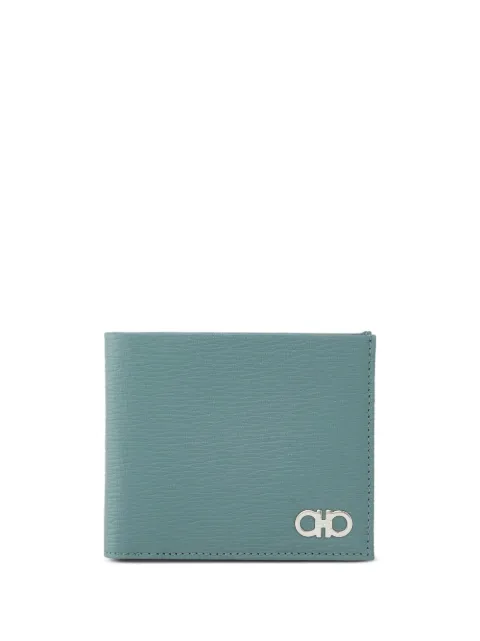 Ferragamo Gancini bi-fold wallet Grey 757955