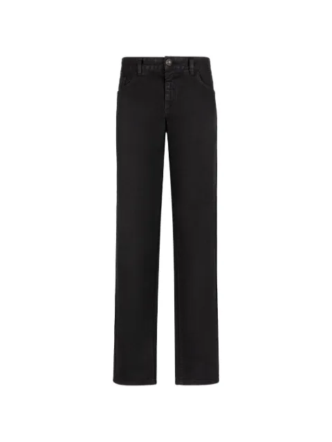 Roberto Cavalli straight-leg jeans Black JSJ20MDY009
