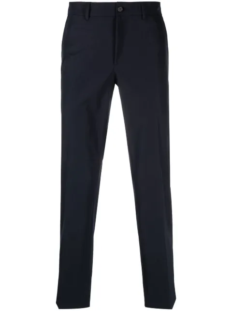 Prada cropped tailored trousers Blue SPE12S20211QL
