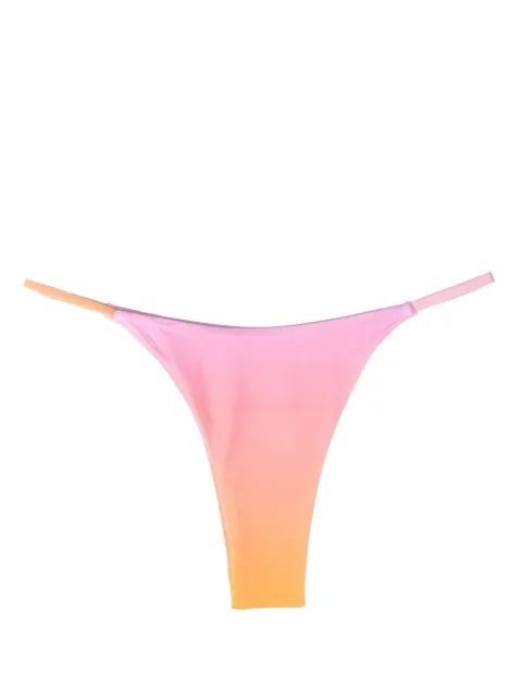 Louisa Ballou gradient-effect bikini bottoms Pink 1171012002