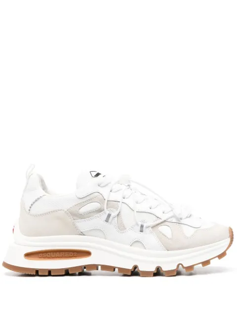 DSQUARED2 panelled low-top sneakers White SNM028008106262