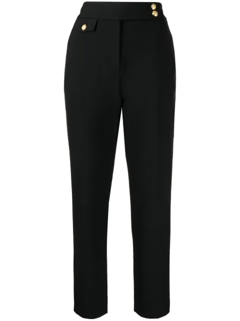 Veronica Beard Renzo slim-fit cropped trousers Black CORESU0026409G