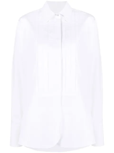 Jil Sander long-sleeve button-fastening shirt White J01DL0103J45002