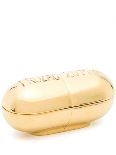 Jonathan Adler Prozac Pill box Gold 30771