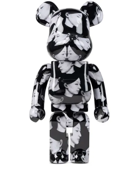 MEDICOM TOY x Black Scandal X Yohji Yamamoto X Suzume Uchida X Ship & Crew Until I Want To Be BE@RBRICK 1000% figure Black MEDI0133