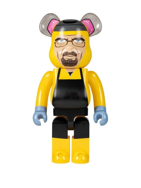 MEDICOM TOY Walter White Protective Chemical Clothing Bearbric "10" figurine Yellow MEDI0119