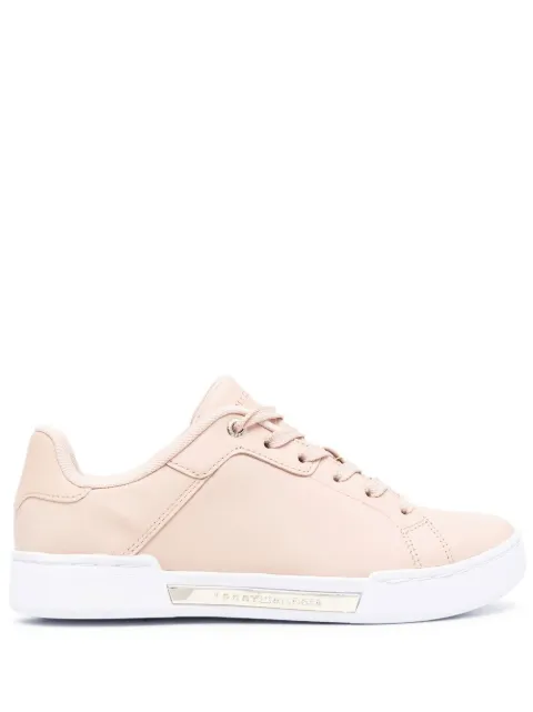 Tommy Hilfiger low-top monogram charm sneakers Pink FW0FW07116