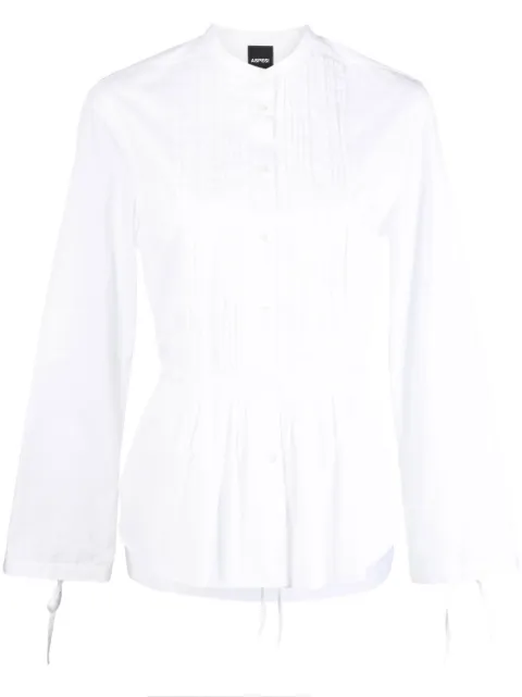 ASPESI peplum button-up shirt White 5446C118