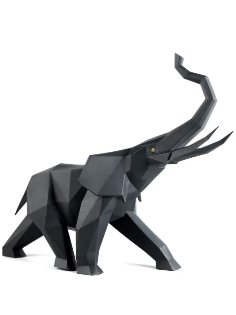 Lladró elephant sculpture Black 01009559