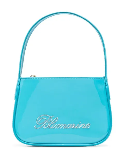 Blumarine rhinestone-embellished mini bag Blue P322W142A