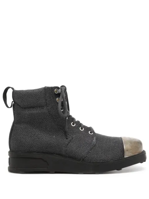 OBJECTS IV LIFE lace-up ankle boots Black OBJ001601020422