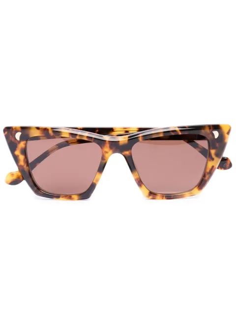 Nanushka tortoiseshell-frame sunglasses Brown NW22PFSG00477