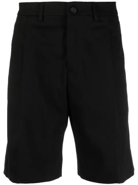 Golden Goose cotton chino shorts Black GMP01057P000786