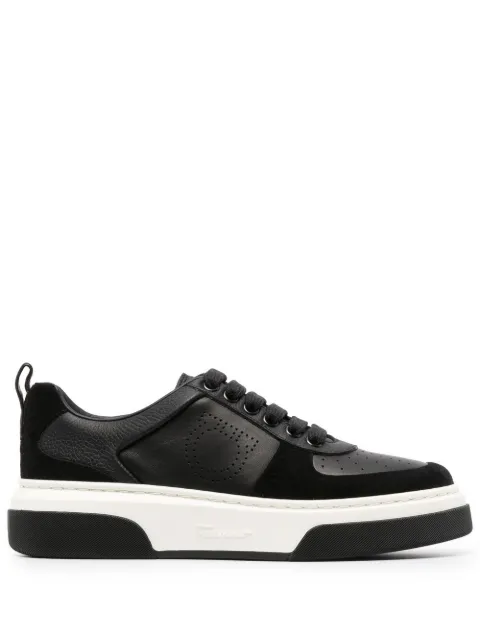Ferragamo Gancini two-tone sneakers Black 758338