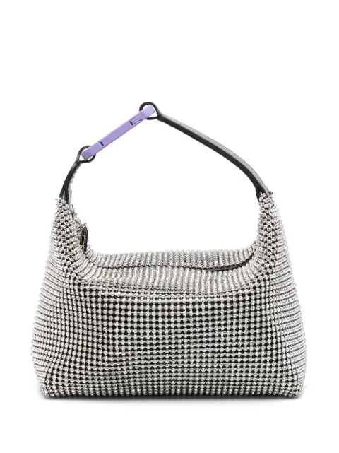 EÉRA Moonbag crystal tote bag Silver MBCM02