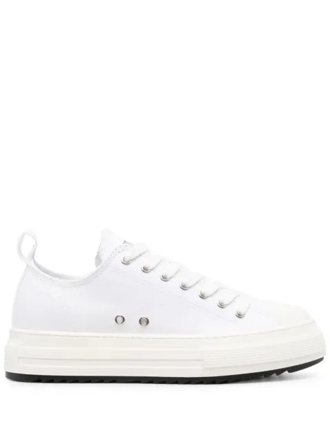 DSQUARED2 low-top flatform sneakers Yellow SNM029025406362