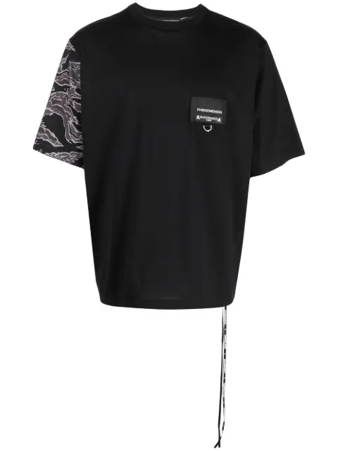 Mastermind World camouflage-print short-sleeved T-shirt Black ILLCS22A030