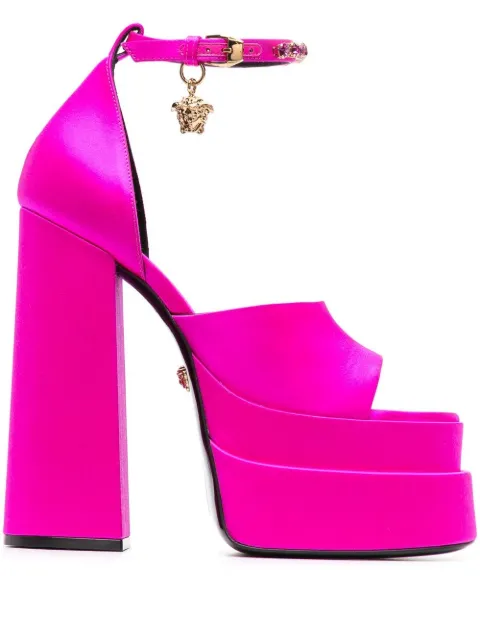 Versace Medusa Aevitas platform sandals Pink 1007717DRA67