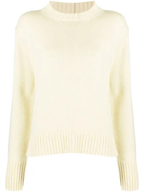 Jil Sander crew-neck jumper Yellow J02GP0037J13203