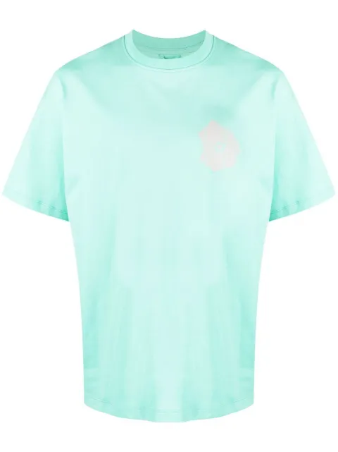 OBJECTS IV LIFE graphic-print crew-neck T-shirt Green OBJ00211122