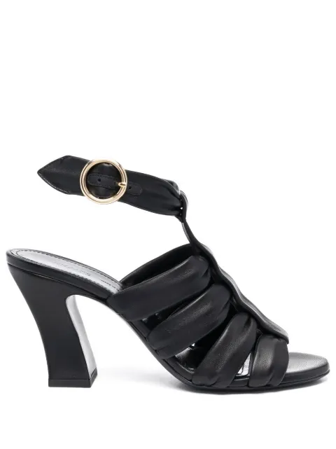 KHAITE The Perth 85mm sandals Black F3050784200