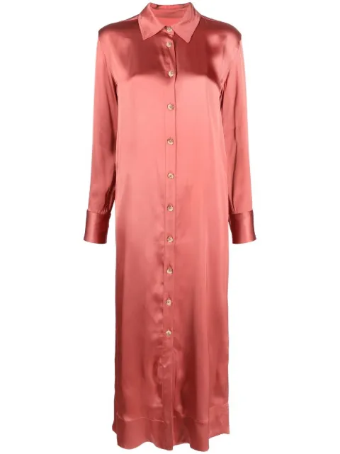 LouLou de Saison Ara shirt dress Red ARA