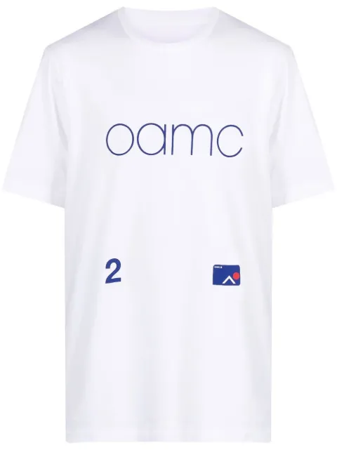 OAMC logo-print cotton T-shirt White 23E28OAJ10COT00744