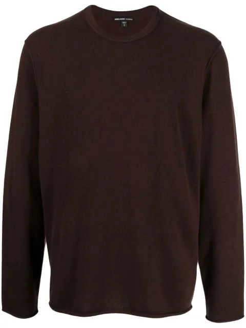 James Perse Grateful Dead intarsia knit cashmere jumper Brown MRBC3426GM