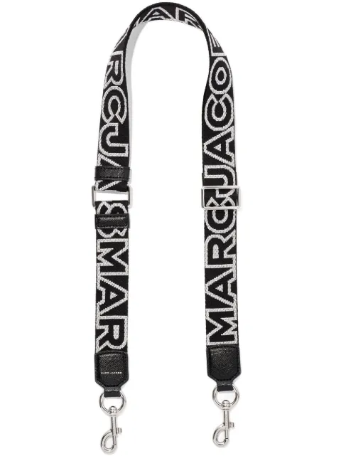 Marc Jacobs The Thin Strap' logo-motif strap Black 2S3SST002S02018