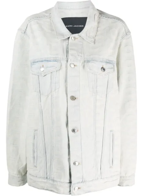 Marc Jacobs monogram denim jacket Blue D209C14RE22451