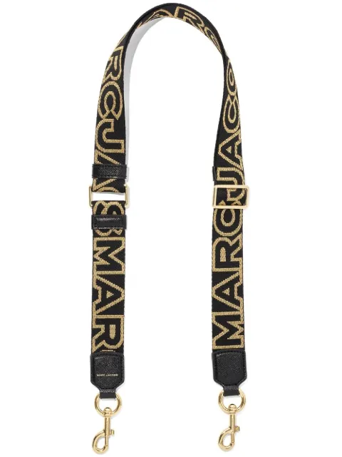Marc Jacobs The Thin Strap' logo-motif strap Black 2S3SST002S02007
