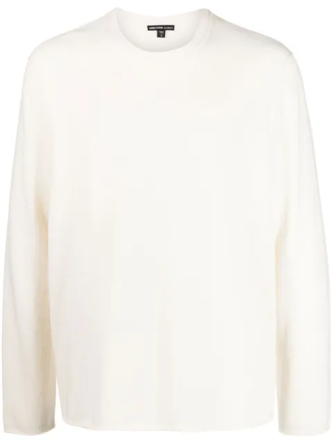 James Perse Grateful Dead intarsia knit cashmere jumper Neutrals MRBC3426GM